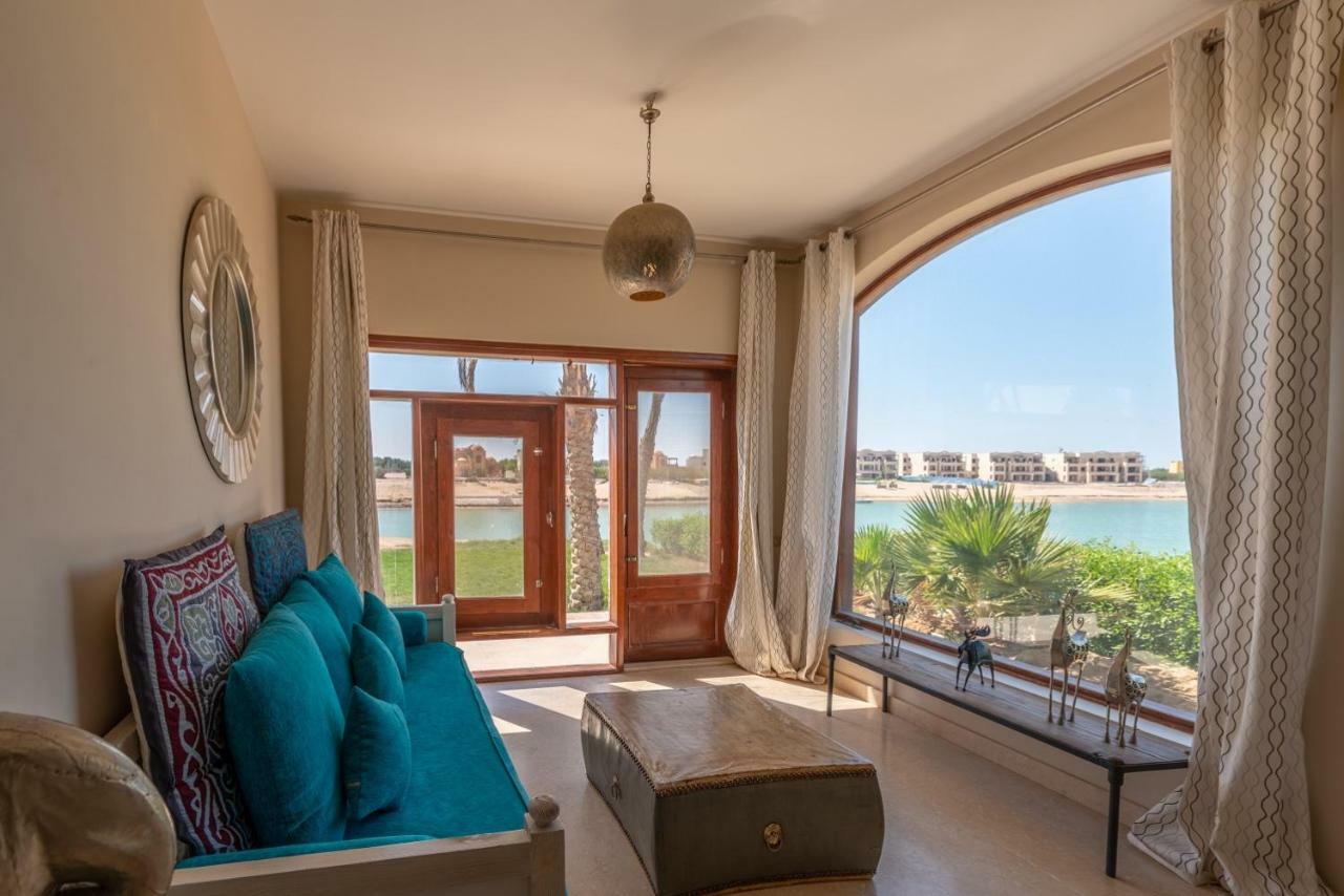 Apartment Scenic Views 3-Bedroom Villa In Sabina, El Gouna Private Jacuzzi & Lagoon Access